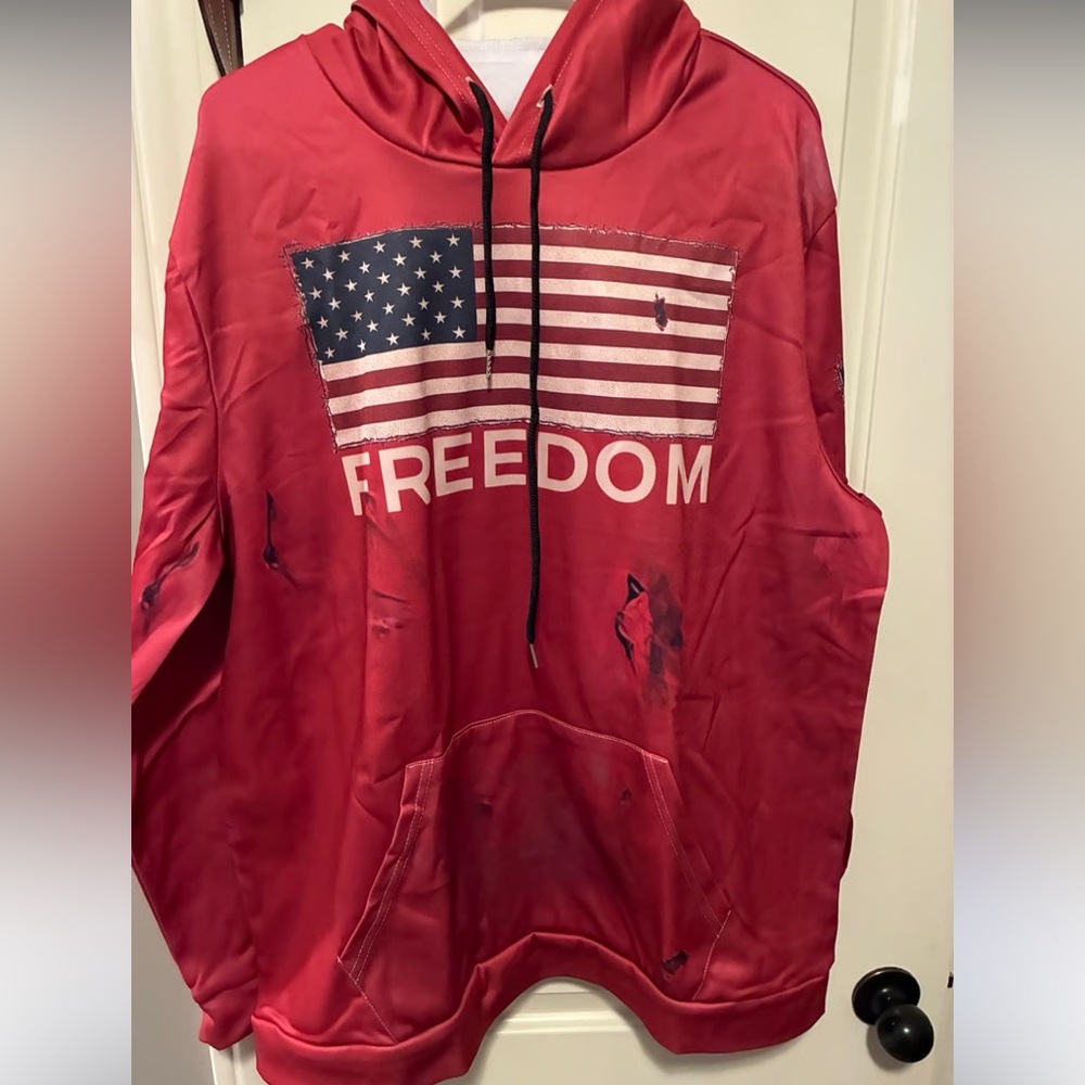 Red Freedom Hoodie